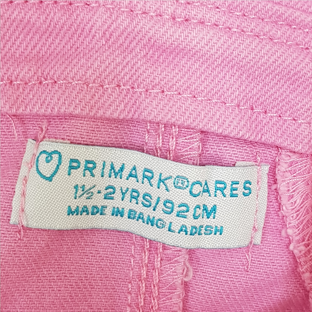 پیشبندار دخترانه 23982 سایز 1.5 تا 8 سال مارک PRIMARK