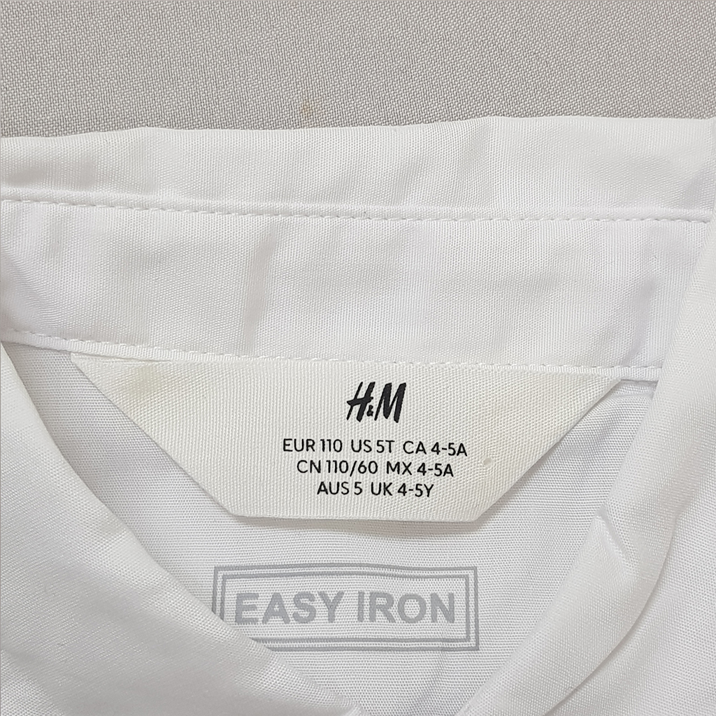 پیراهن پسرانه 24691 سایز 1.5 تا 14 سال مارک H&M