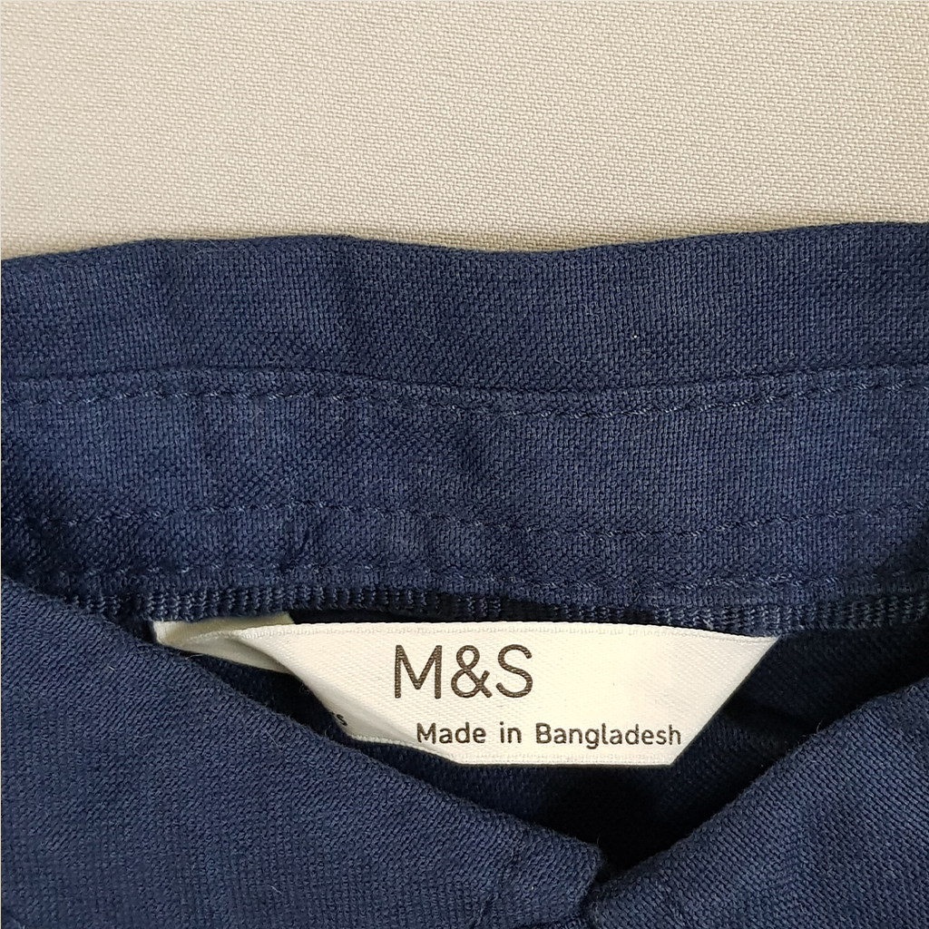 پیراهن پسرانه 24698 سایز 2 تا 7 سال کد 2 مارک M&S