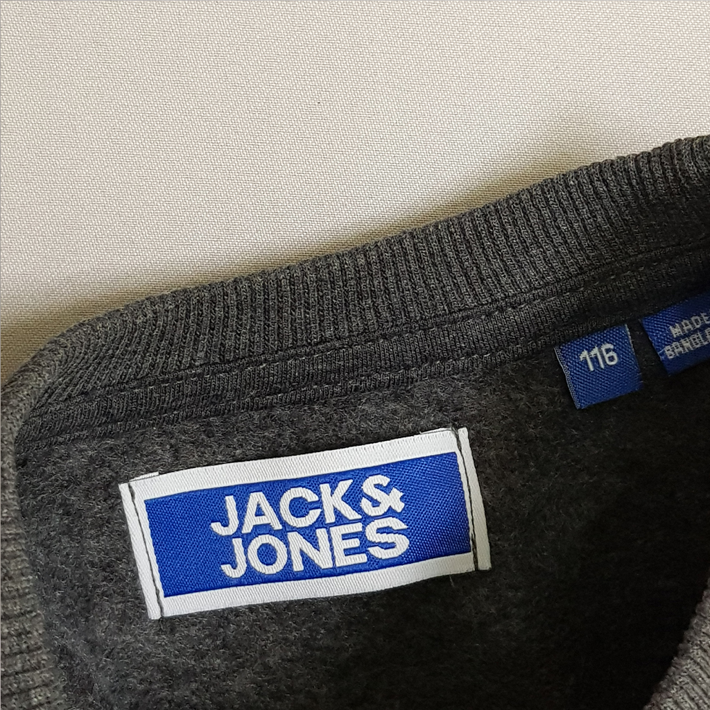 پلیور توپنبه ای 24810 سایز 6 تا 16 سال مارک JACK&JONES