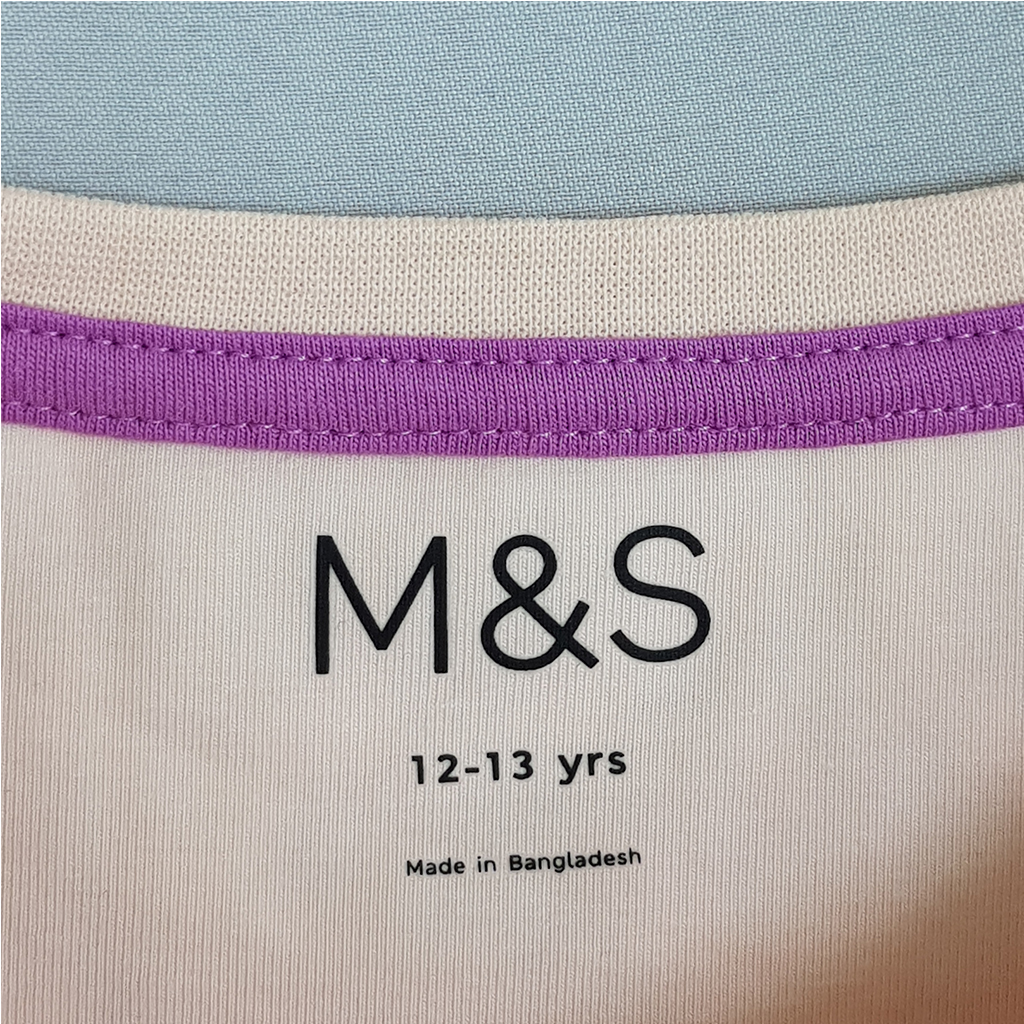 ست دخترانه 24737 سایز 10 تا 15 سال مارک M&S