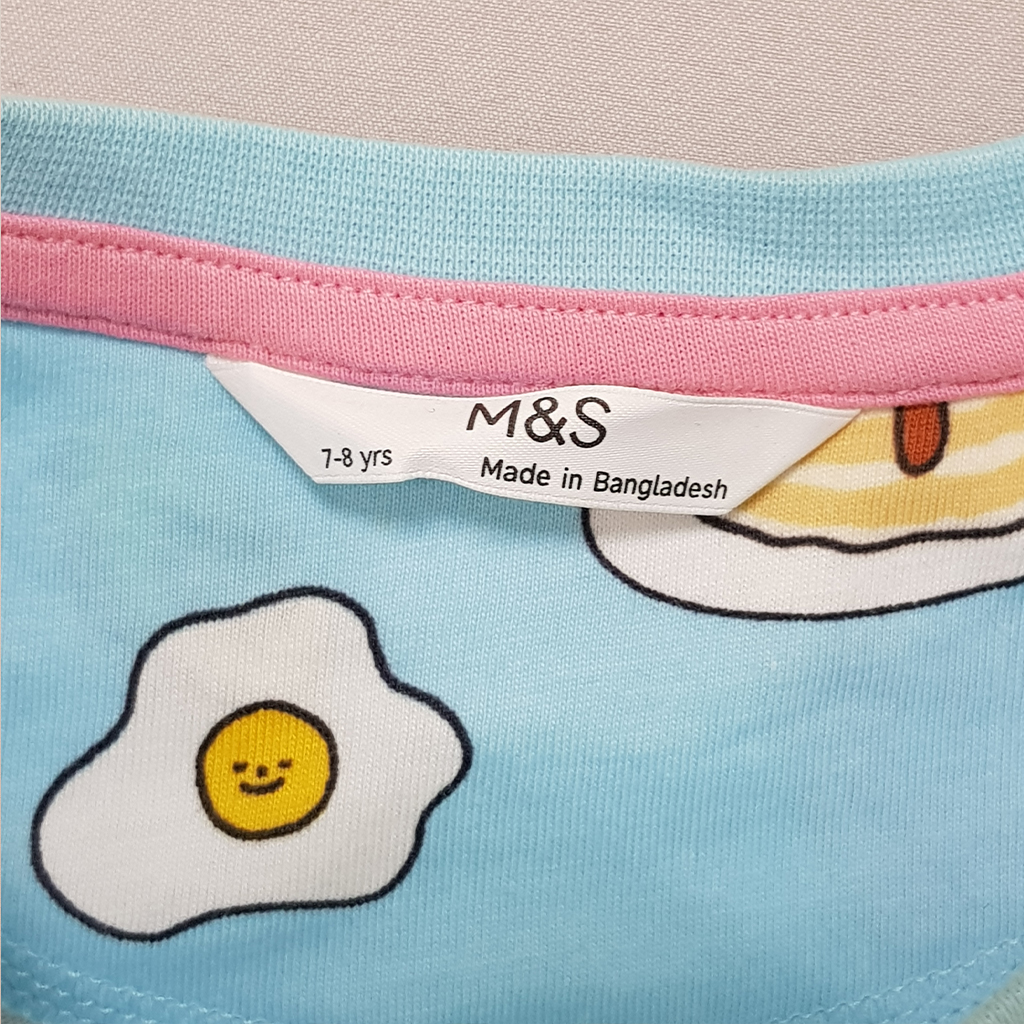 بلوز دخترانه 25489 سایز 6 تا 14 سال مارک M&S   *