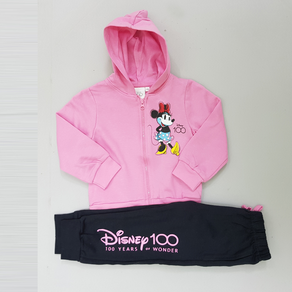 ست سویشرت شلوار دخترانه 25631 سایز 2 تا 10 سال مارک DISNEY