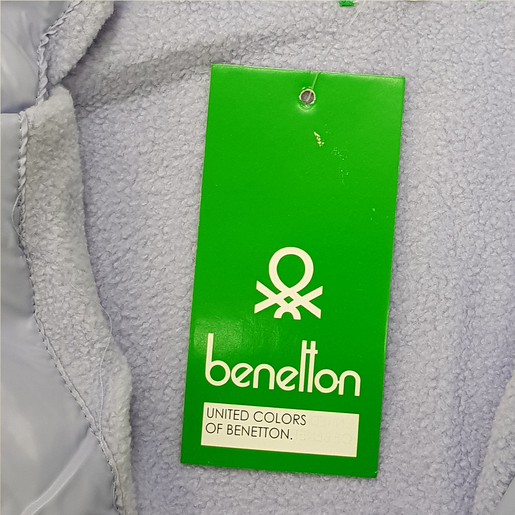 بارانی دخترانه 26163 سایز 1.5 تا 16 سال کد 6 مارک United color of benetton