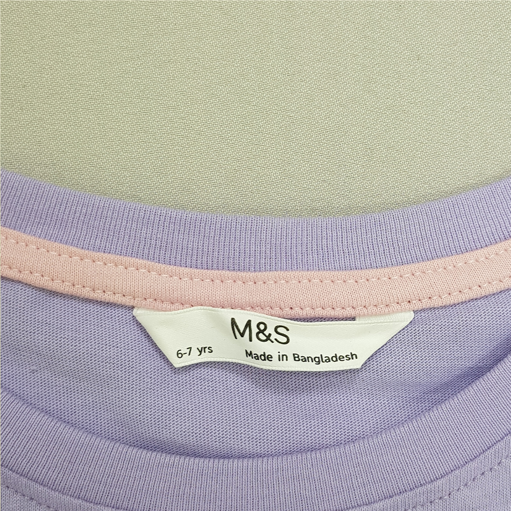 بلوز دخترانه 26357 سایز 5 تا 8 سال کد 2 مارک M&S