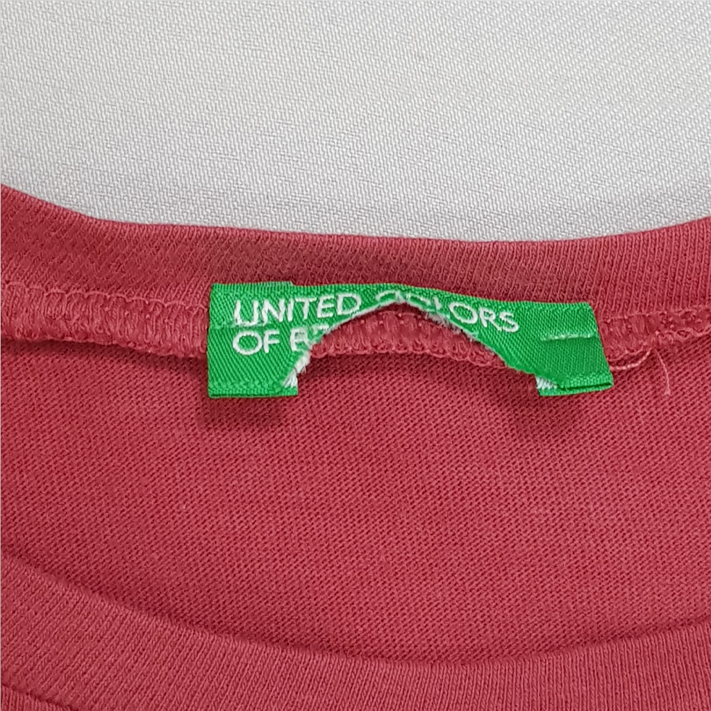 بلوز دخترانه 25581 سایز 4 تا 14 سال کد 2 مارک United of color benetton   *