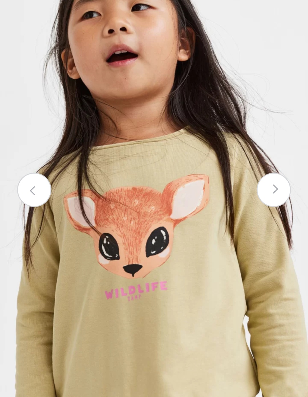 بلوز دخترانه 26379 سایز 1.5 تا 12 سال مارک H&M