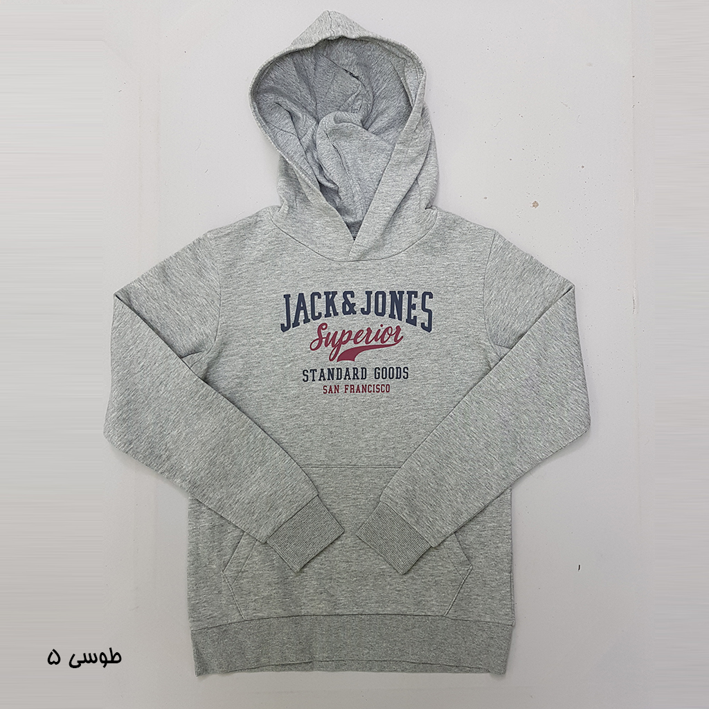 هودی پسرانه 26368 سایز 8 تا 16 سال کد 1 مارک JACK&JONES