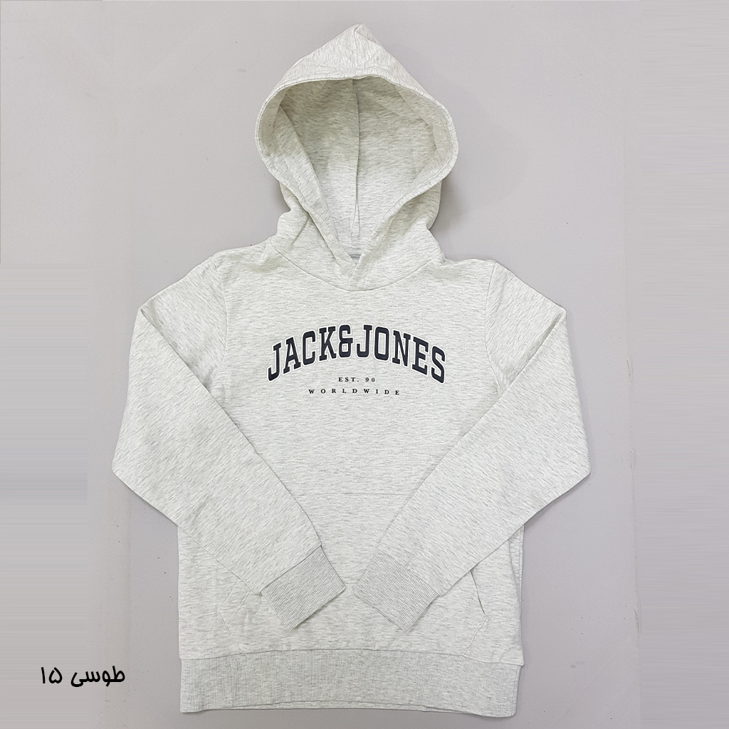 هودی پسرانه 26368 سایز 8 تا 16 سال کد 1 مارک JACK&JONES