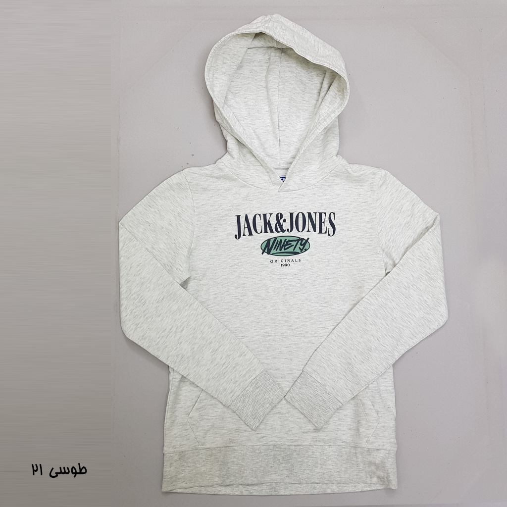 هودی پسرانه 26368 سایز 8 تا 16 سال کد 1 مارک JACK&JONES