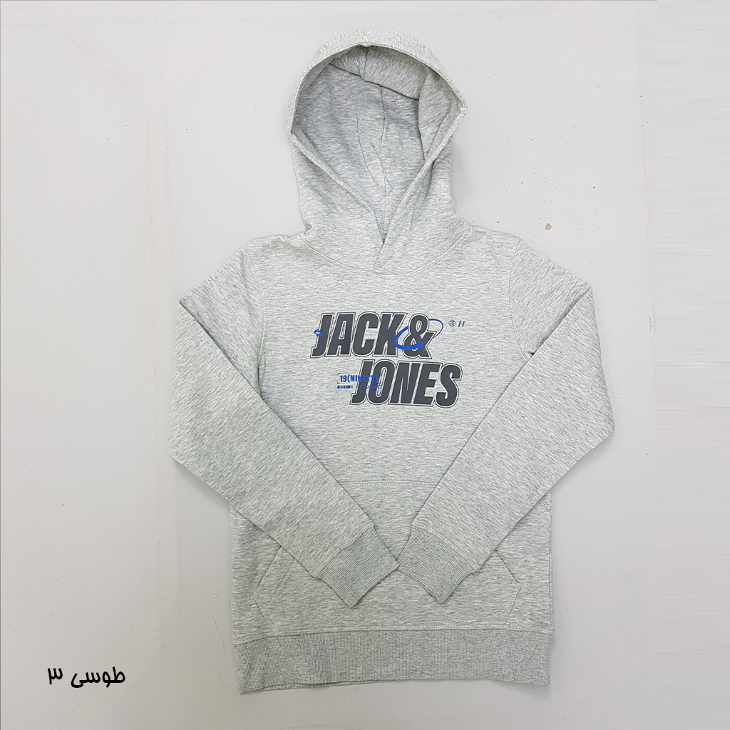 هودی پسرانه 26368 سایز 8 تا 16 سال کد 1 مارک JACK&JONES  *