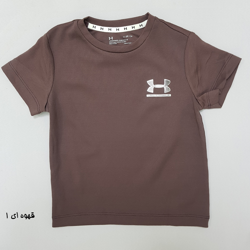 تی شرت پسرانه 27121 سایز 4 تا 16 سال کد 1 مارک Under Armour