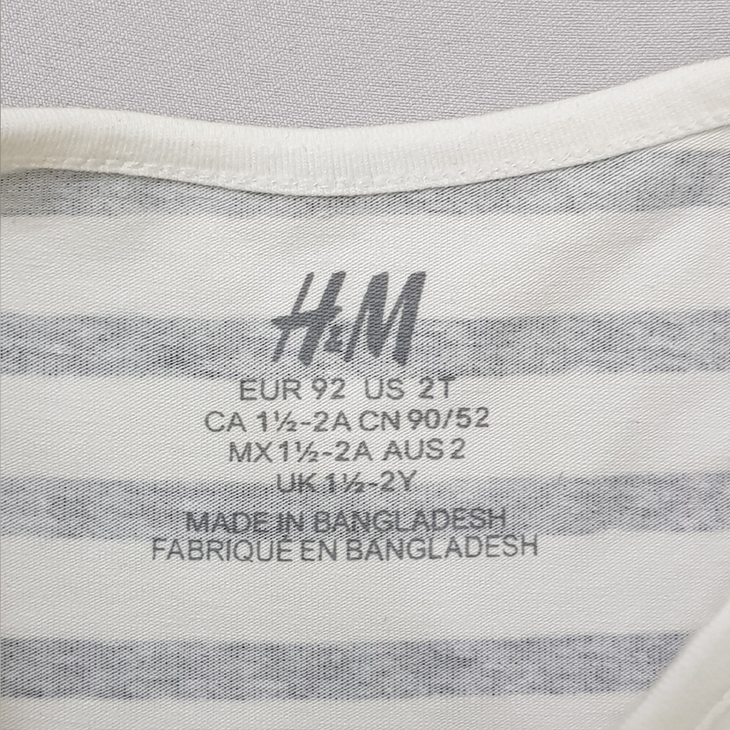 سارافون دخترانه 27337 سایز 1.5 تا 12 سال مارک H&M