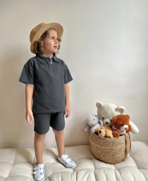 ست پسرانه 27663 سایز 3 تا 14 سال کد 2 مارک H&M