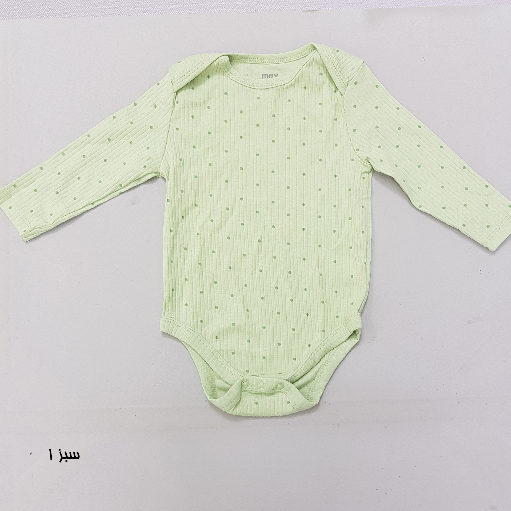 بادی بچگانه 27565 سایز بدوتولد تا 18 ماه کد 6 مارک MAX   *