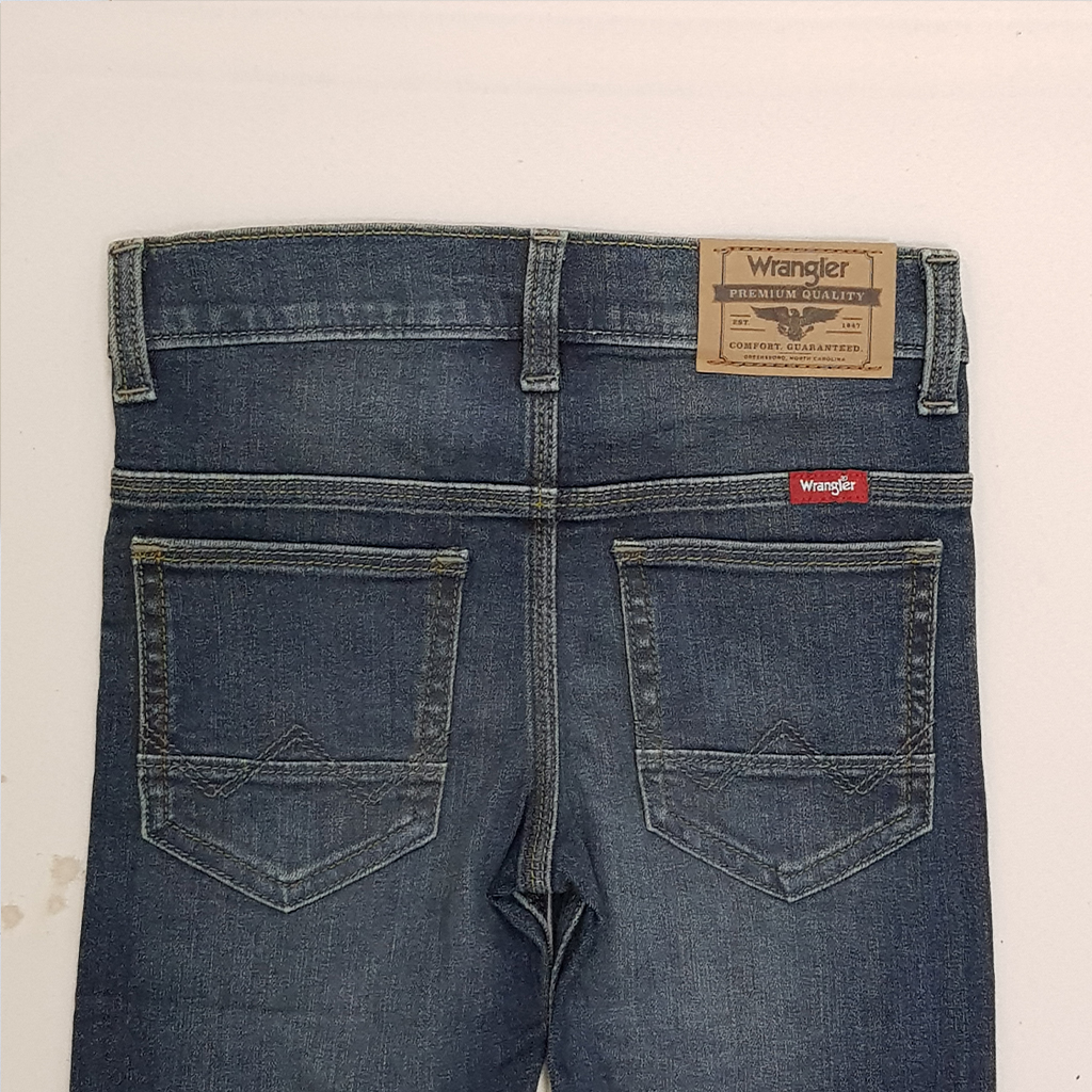 شلوار جینز پسرانه 27688 سایز 4 تا 11 سال مارک Wrangler
