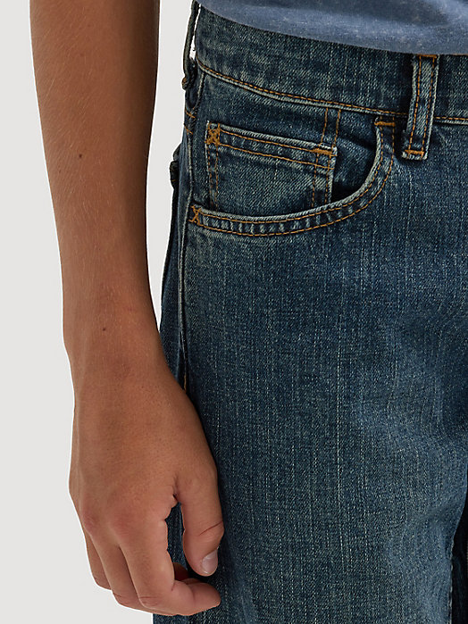 شلوار جینز پسرانه 27688 سایز 4 تا 11 سال مارک Wrangler