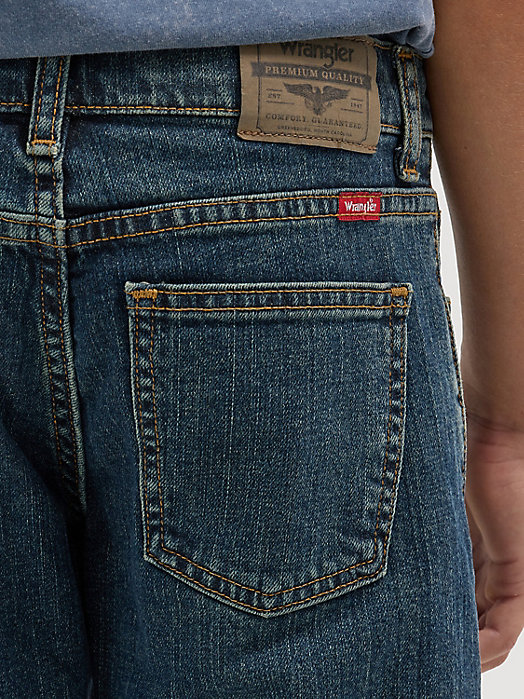 شلوار جینز پسرانه 27688 سایز 4 تا 11 سال مارک Wrangler