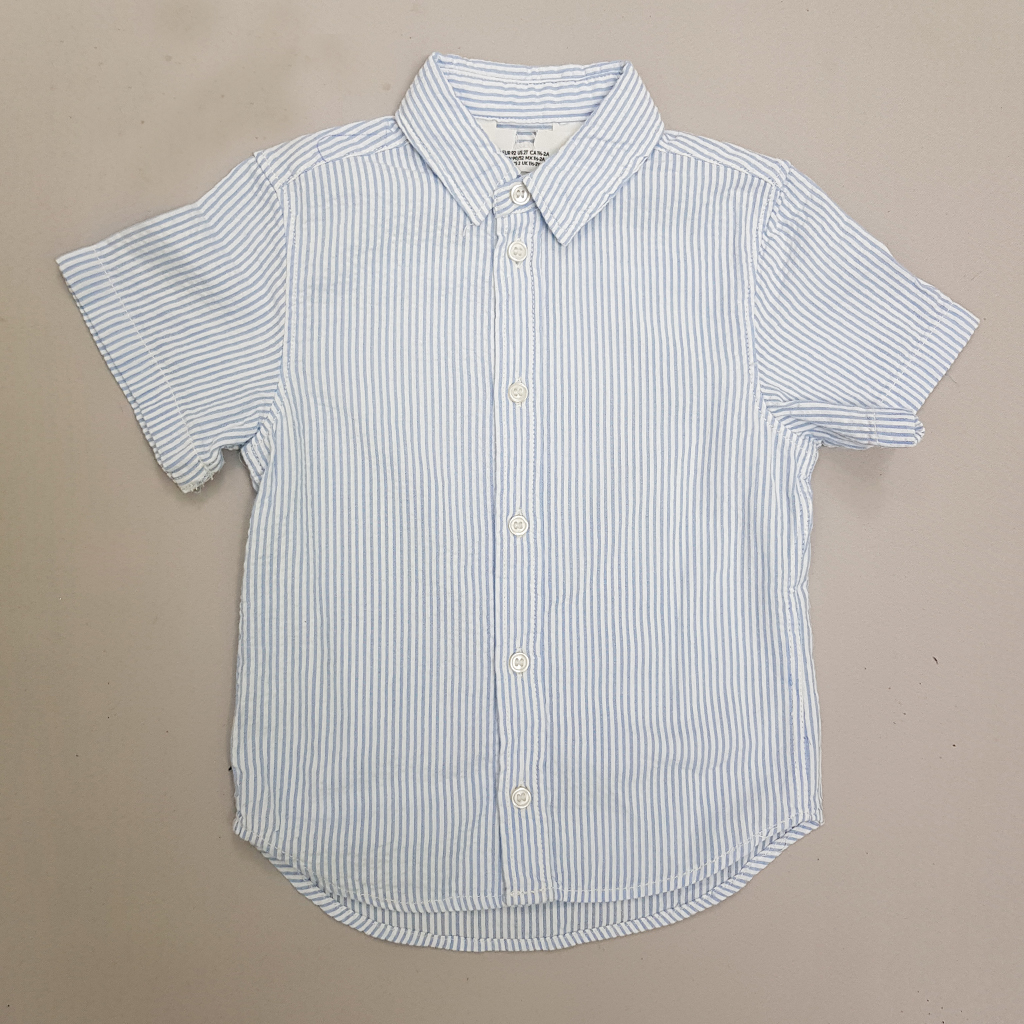 پیراهن پسرانه 27835 سایز 1.5 تا 10 سال مارک H&M